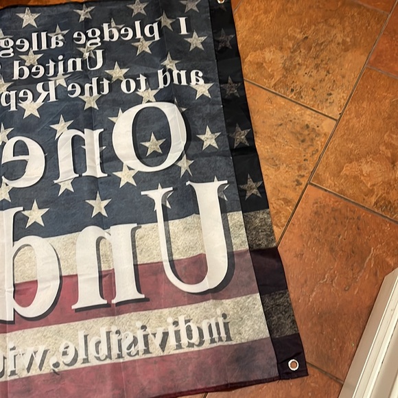 American flag. 3ft by 4 ft - Picture 4 of 5